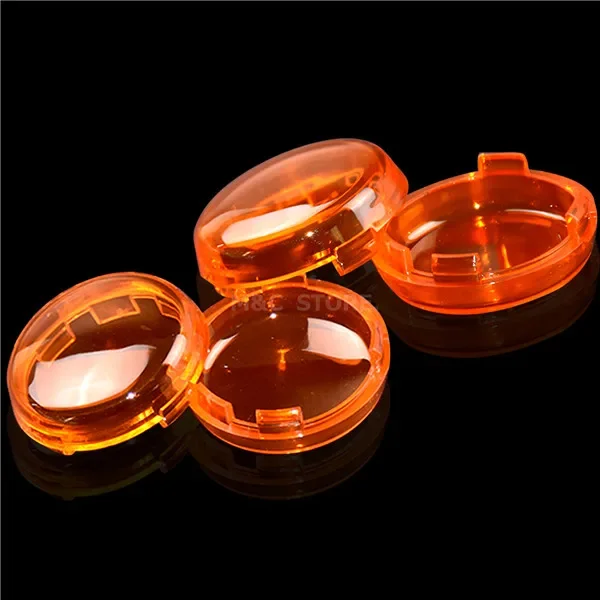 Мотоциклетная крышка указателя поворота, светильник объектива для Harley Sportster 883 1200 Iron XL XR Touring Road King Softail Dyna