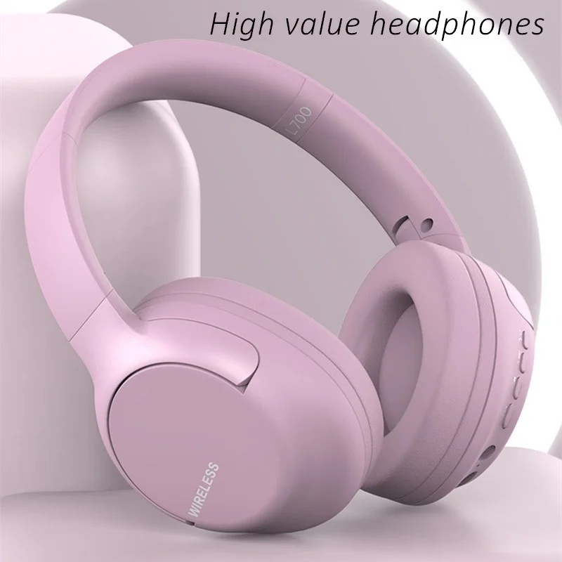 

HIFI Stereo Wireless Headphones Bluetooth Headsets With Mic Foldable Gaming Earphones TF Card Noise Cancel Reduction Headset