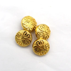 Gold Buttons Sewing Buttons Blazer Button Suit Buttons Patterned Buttonsfor Clothing or Leather Wrap Clasps Peacoats Sewing DIY