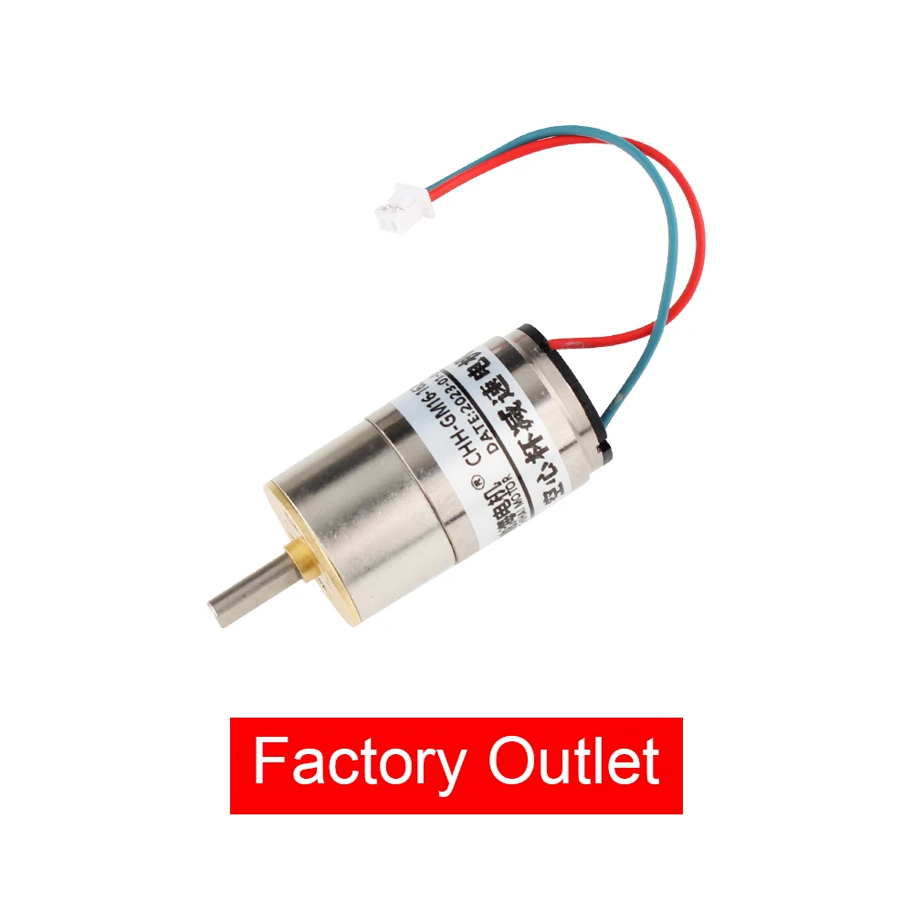 

1627 Mini 16mm Strong Magnetic Coreless Motor DC 6V 40RPM High Torque Motor For Robot