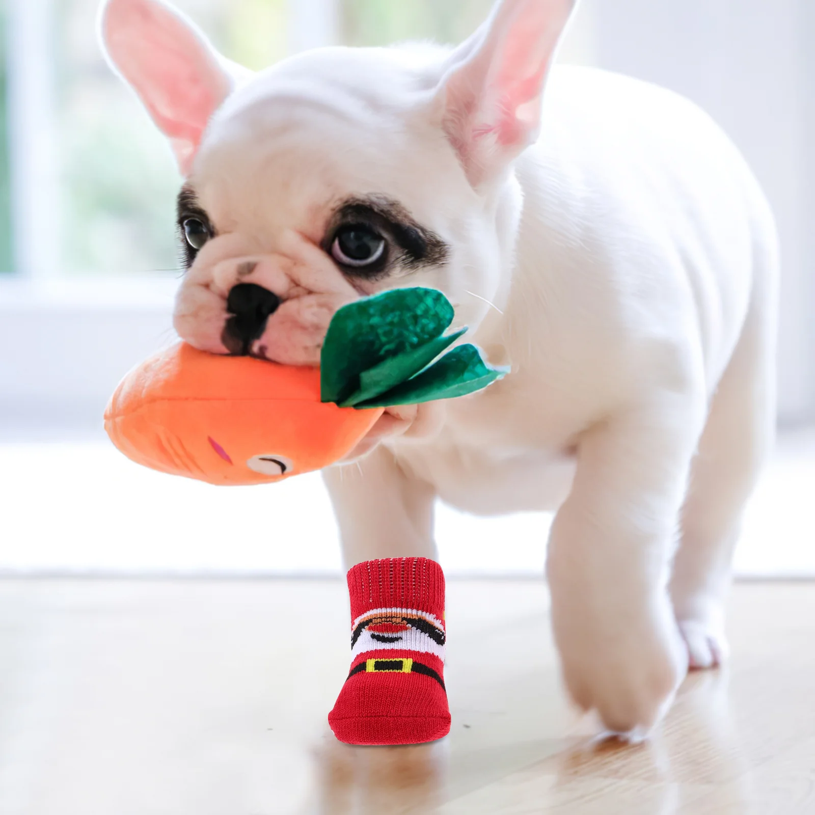

Pet Socks Dog Wear-resistant Adorable Replaceable Portable Breathable Paw Protectors Accessories