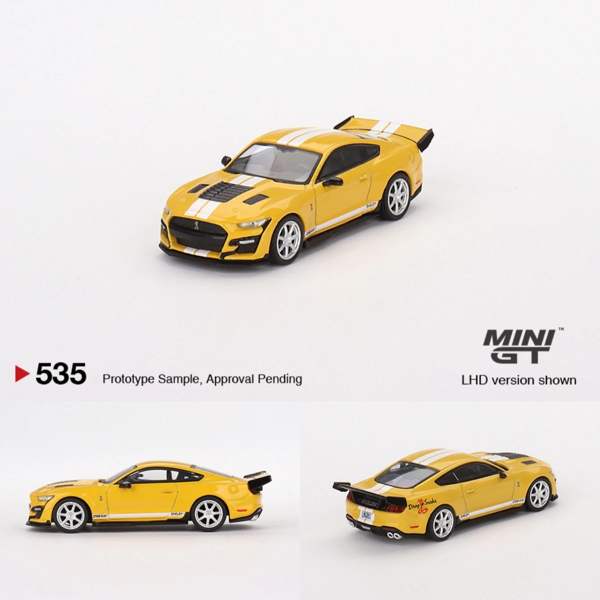 

Mini Gt 1:64 Shelby GT500 Dragon Snake 535 Diecast Model Car