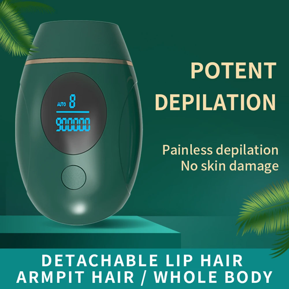 

IPL Hair Removal Machine Painless Epilator Easy Cleaning Reusable Body Beauty Depilation Device with Pulsed Light Women Men