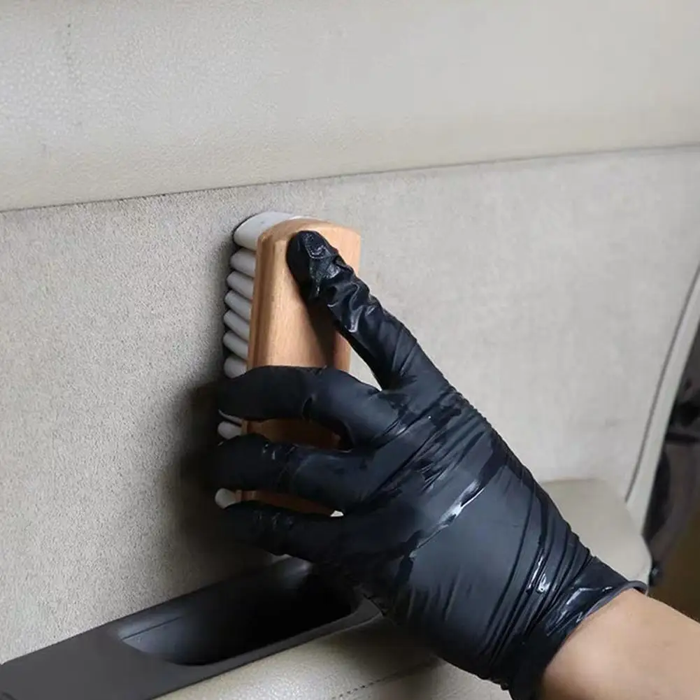 Щетка для очистки деталей салона автомобиля щетка замшевой оленьей кожи