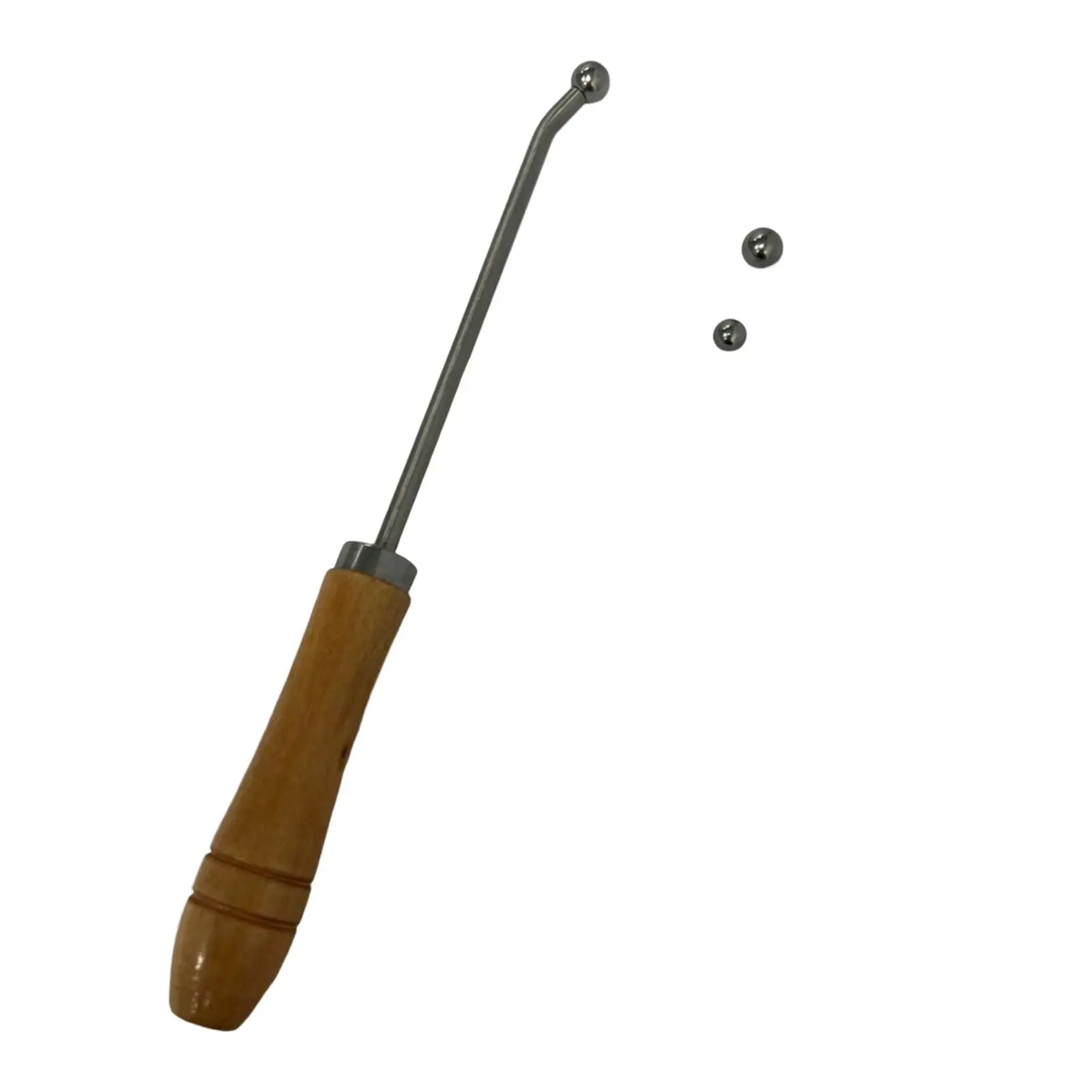 

Trumpet Repair Handle Wood Handle with Mouthpiece Truing Tool Protection and Care Trumpet Elbow Repair Tool for French Horn