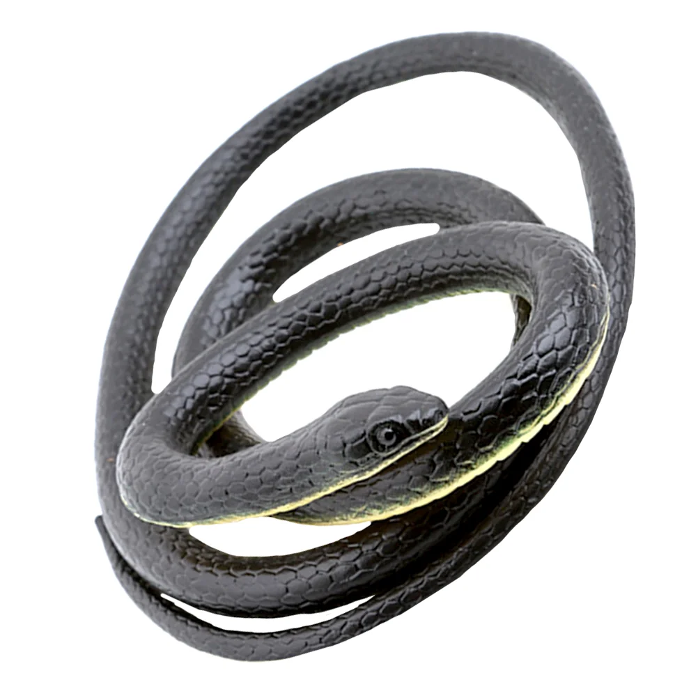 

1PC Lifelike Snake Plaything Halloween Trick Props Simulation Snake Toy