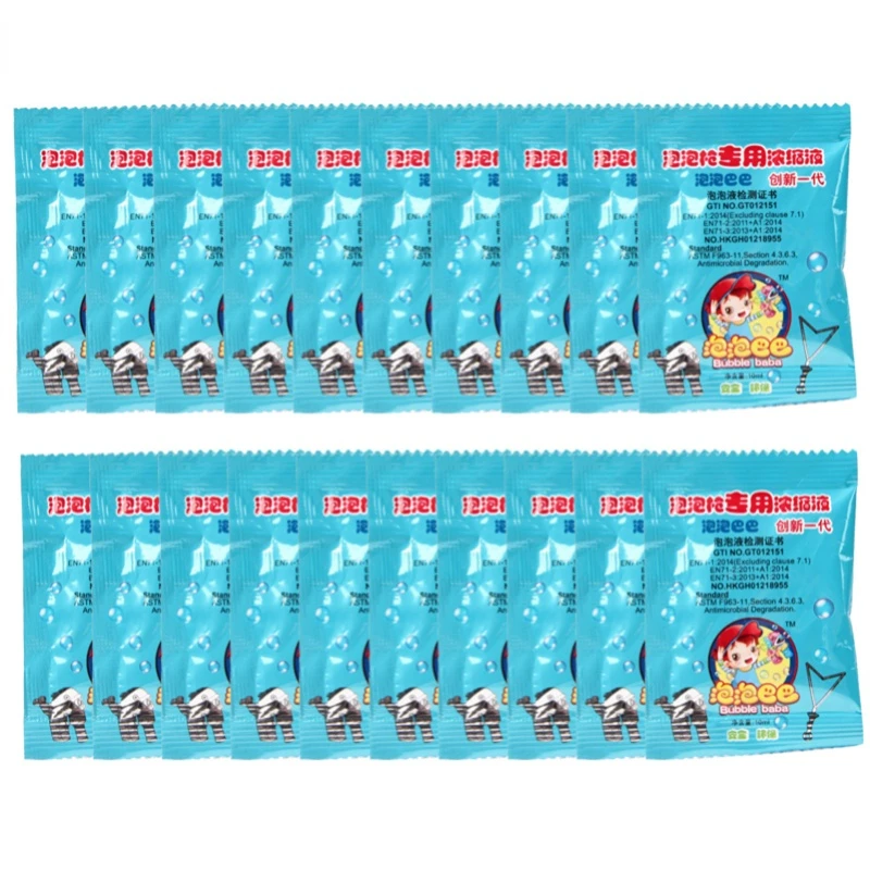 1 шт. концентрированный раствор для пузырьков, просто добавьте раствор для заправки воды для автоматической пузырьковой машины для мыльной воды, пистолет для пузырьков