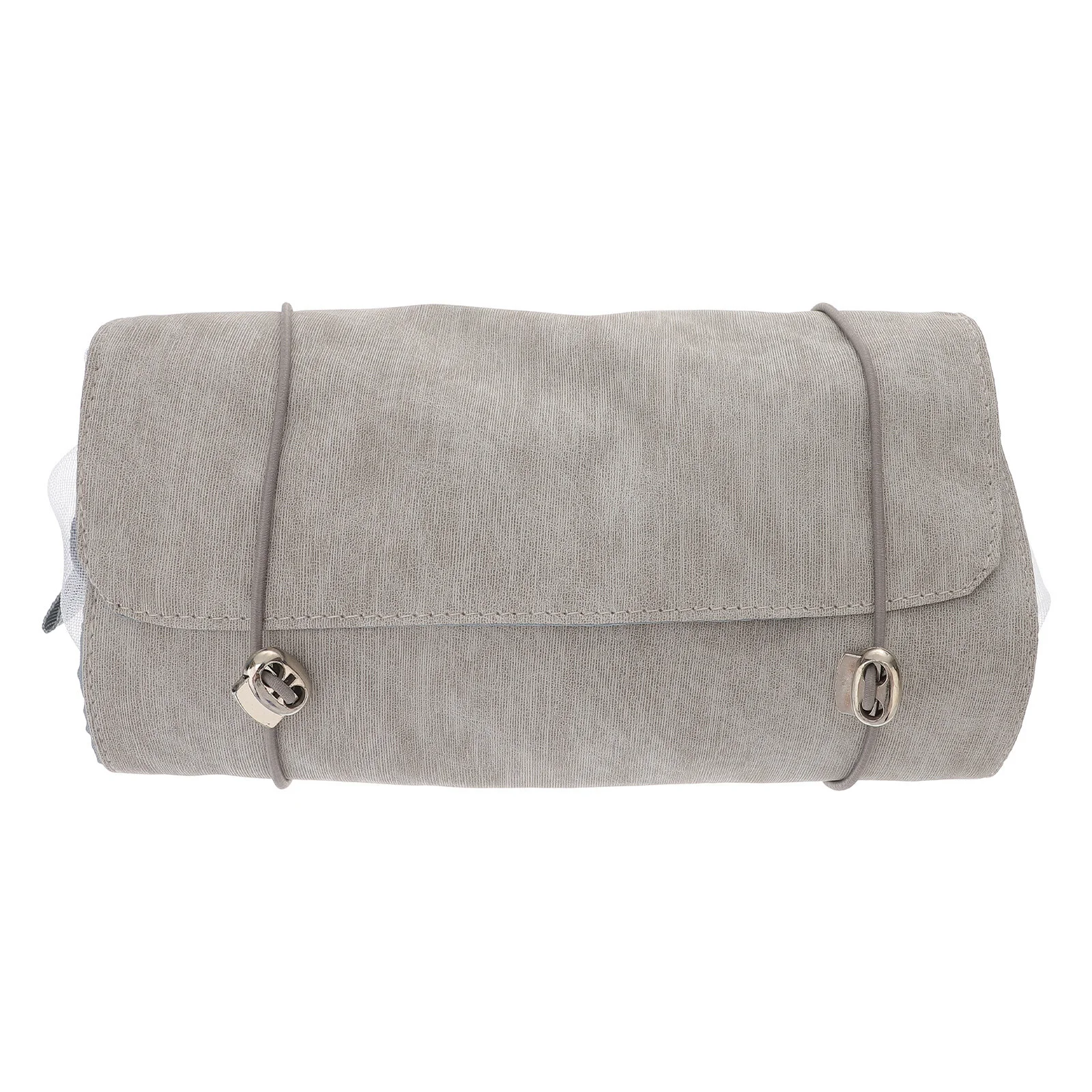 

Small Toiletry Bag 4 1 4-in-1 Wash Foldable 53X27CM Pouch Cosmetics Grey Travel