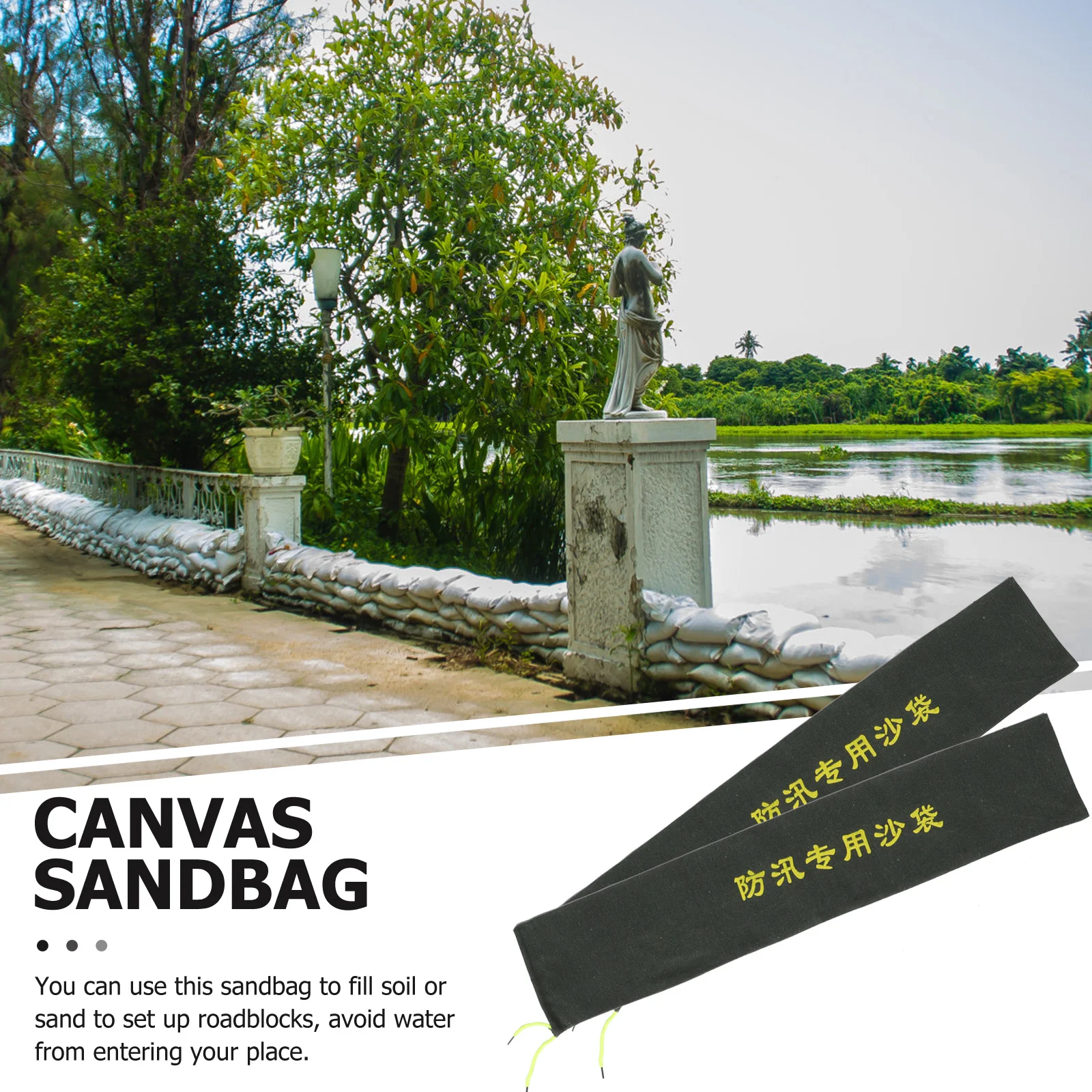 Рисунок 6 - Мешки с песком для защиты от прожектора