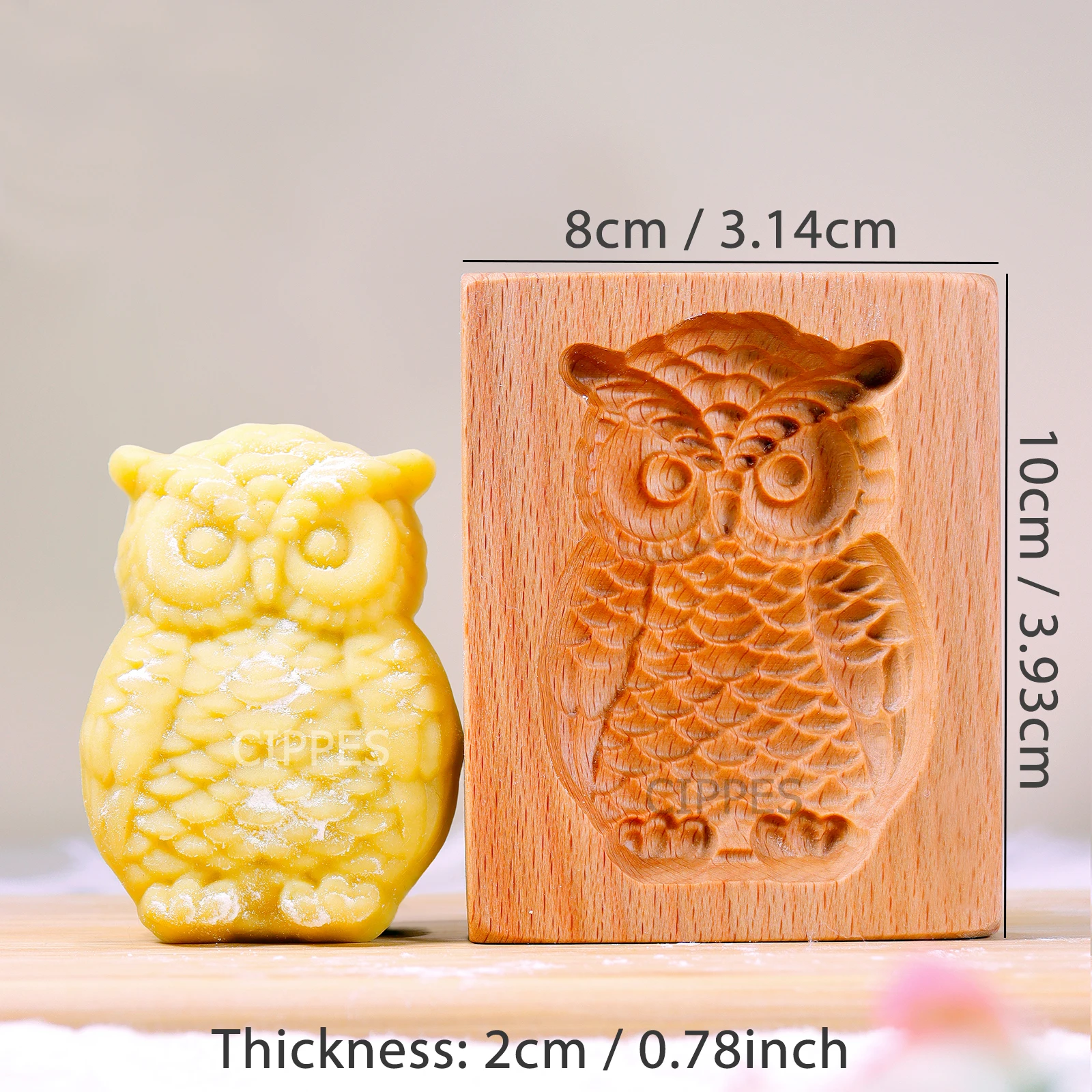 

Деревянные формочки для печенья Cippes, животные