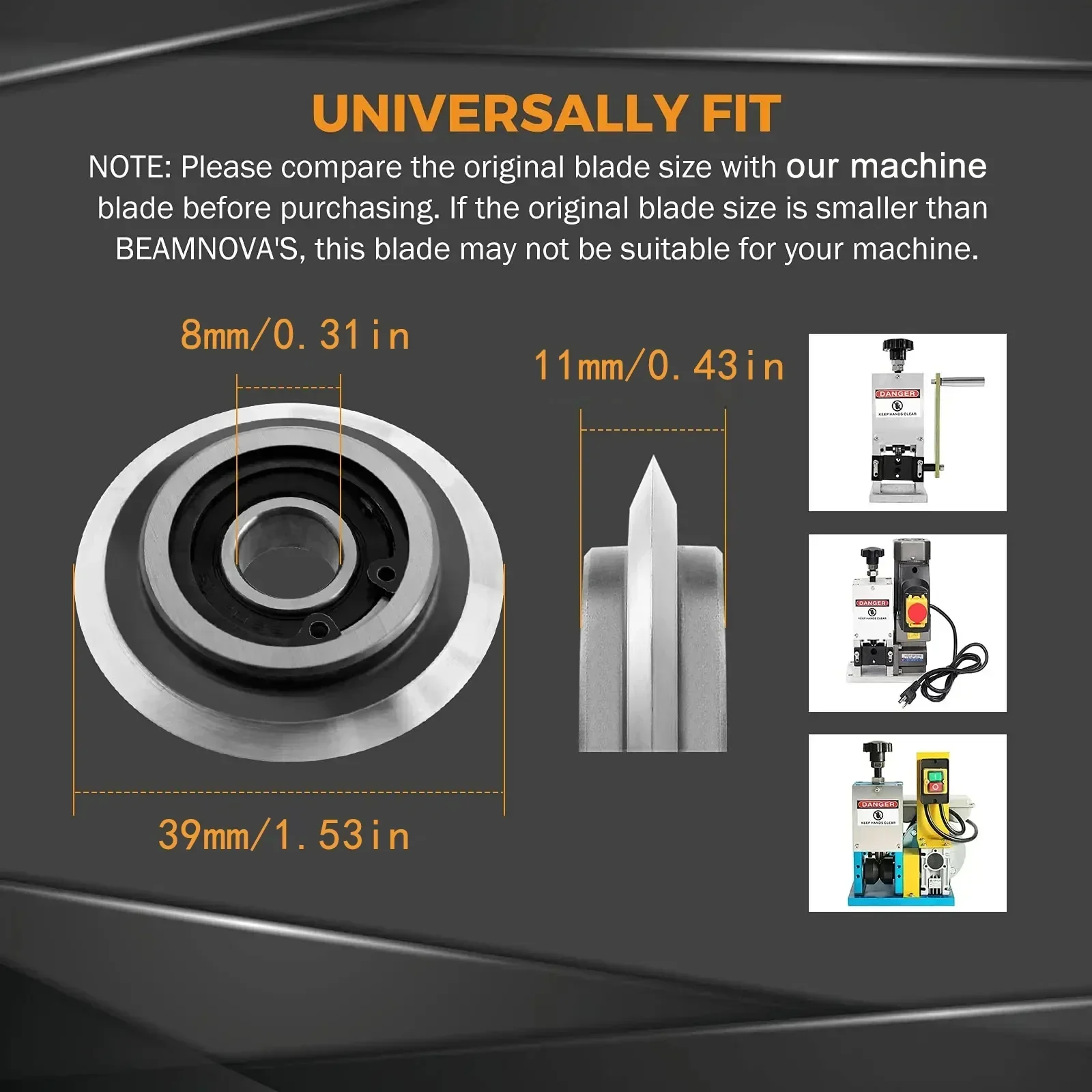 

Модернизированное сменное лезвие 39 мм/53 мм/64 мм для машины для зачистки медных проводов, резаки для зачистки кабеля с питанием