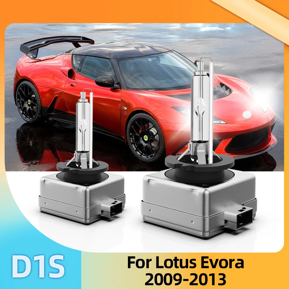 

Ксеноновые лампы LSlight для фар HID 2x35 Вт D1S для Lotus Evora 2009 2010 2011 2012 2013, Сменные лампы 6000K, фары постоянного тока 12 В