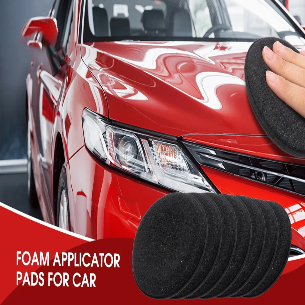

12PCS Car Detailing Applicator Round Car Polishing Wax Applicator Pads Sponge Polishing Pads Car Foam Sponge Wax oam