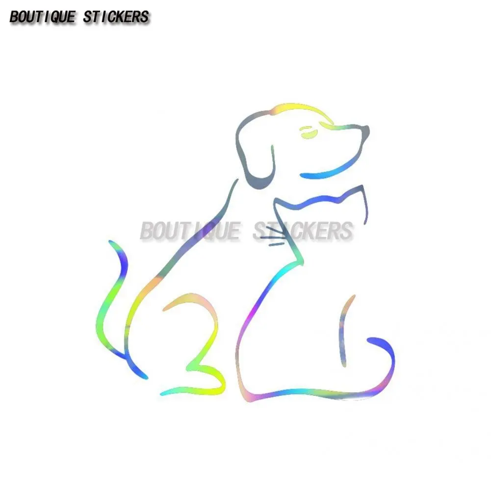 

High quality car sticker waterproof PVC dog cat sticker motorcycle car decoration accessories suitcase laptop sticker