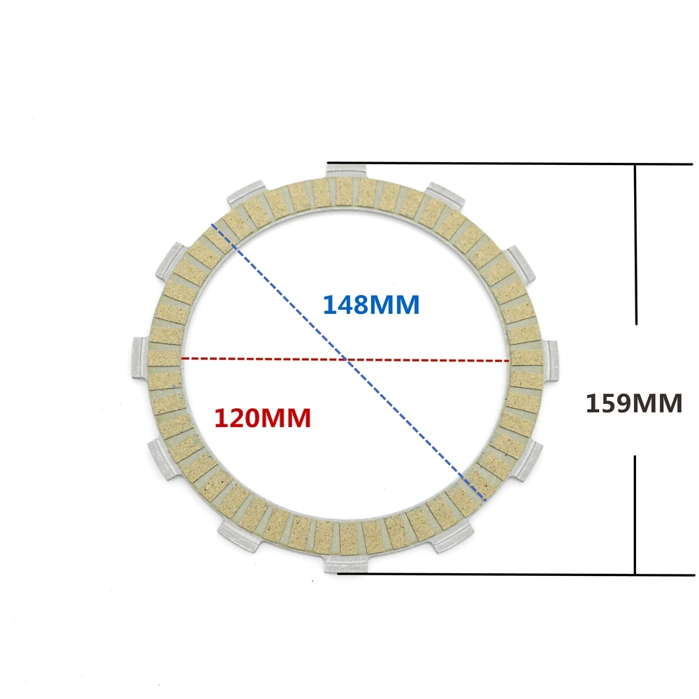 Фрикционный диск сцепления для мотоцикла GSX400F GSF400 GSX400 F Bandit 400 GSXR400 R/RR GSXR400R GSXR400RR