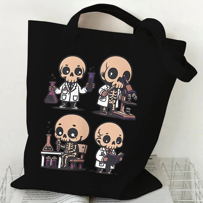 Холщовые сумки-тоуты с принтом в ассортименте