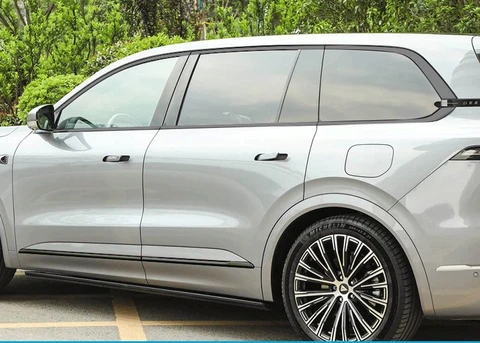 Аксессуары из нержавеющей стали для CHANGAN Deepal S09 2025, декоративная полоса для полного окна, черненый корпус, яркая полоса, внешний вид