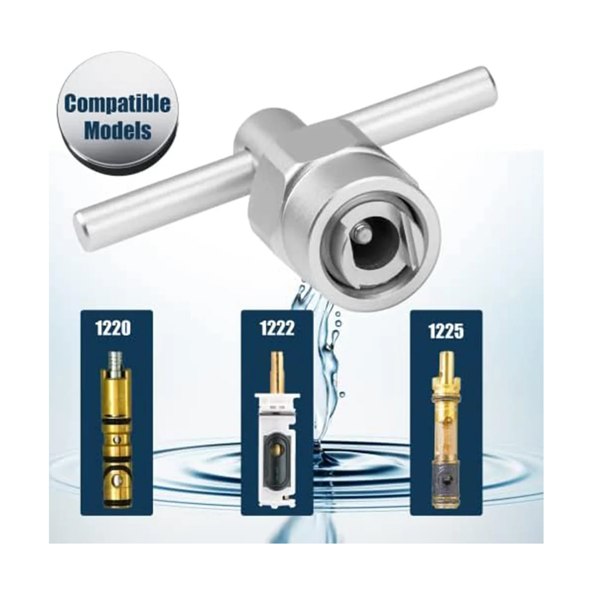 Инструмент для снятия картриджей 104421 съемник совместимый с Moen 1200 1222 и 1225 одной