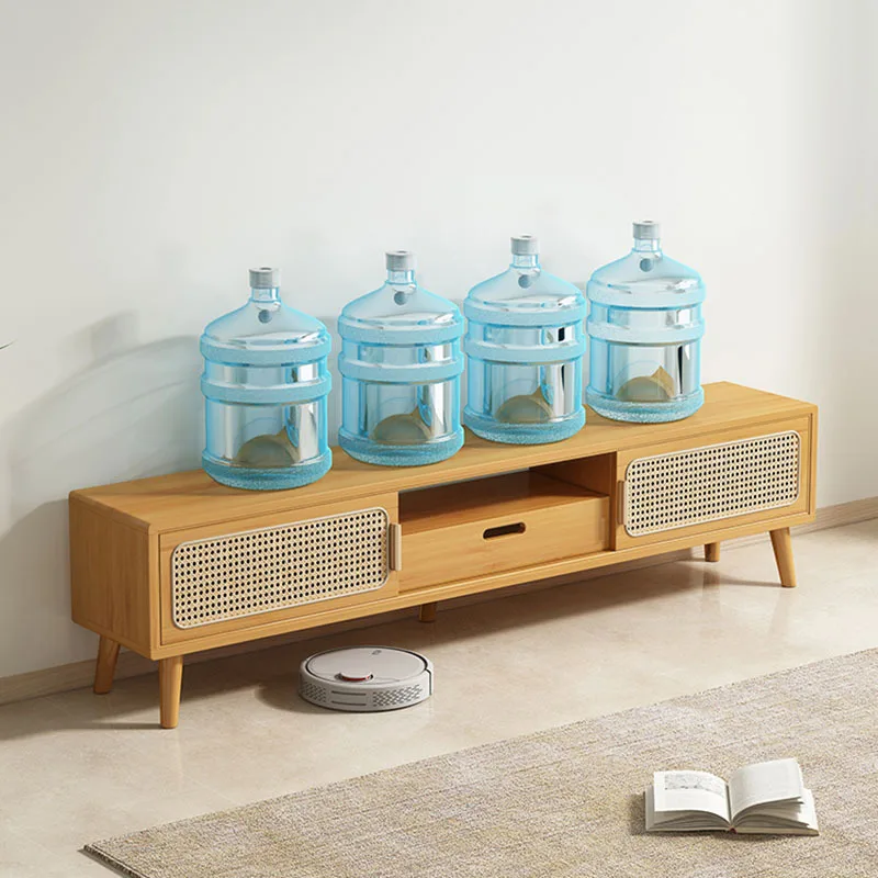 Ретро-подставка для телевизора напольная Мебель из ротанга бесплатная доставка