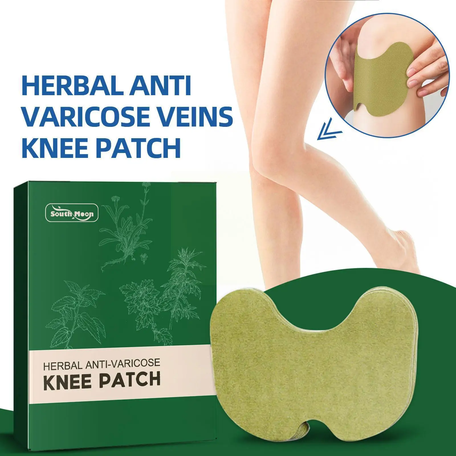 

Plaster For The Treatment Of Varicose Veins 60pcs/5bags F9U3