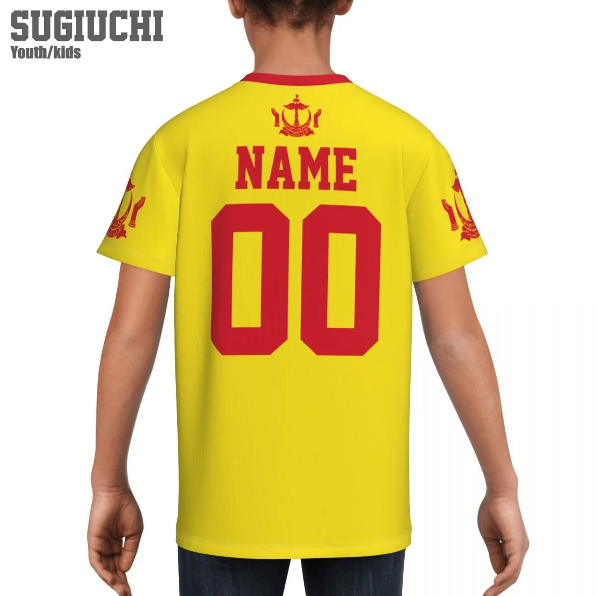 Пользовательское имя номер флаг эмблема 3D футболки для детей молодежные