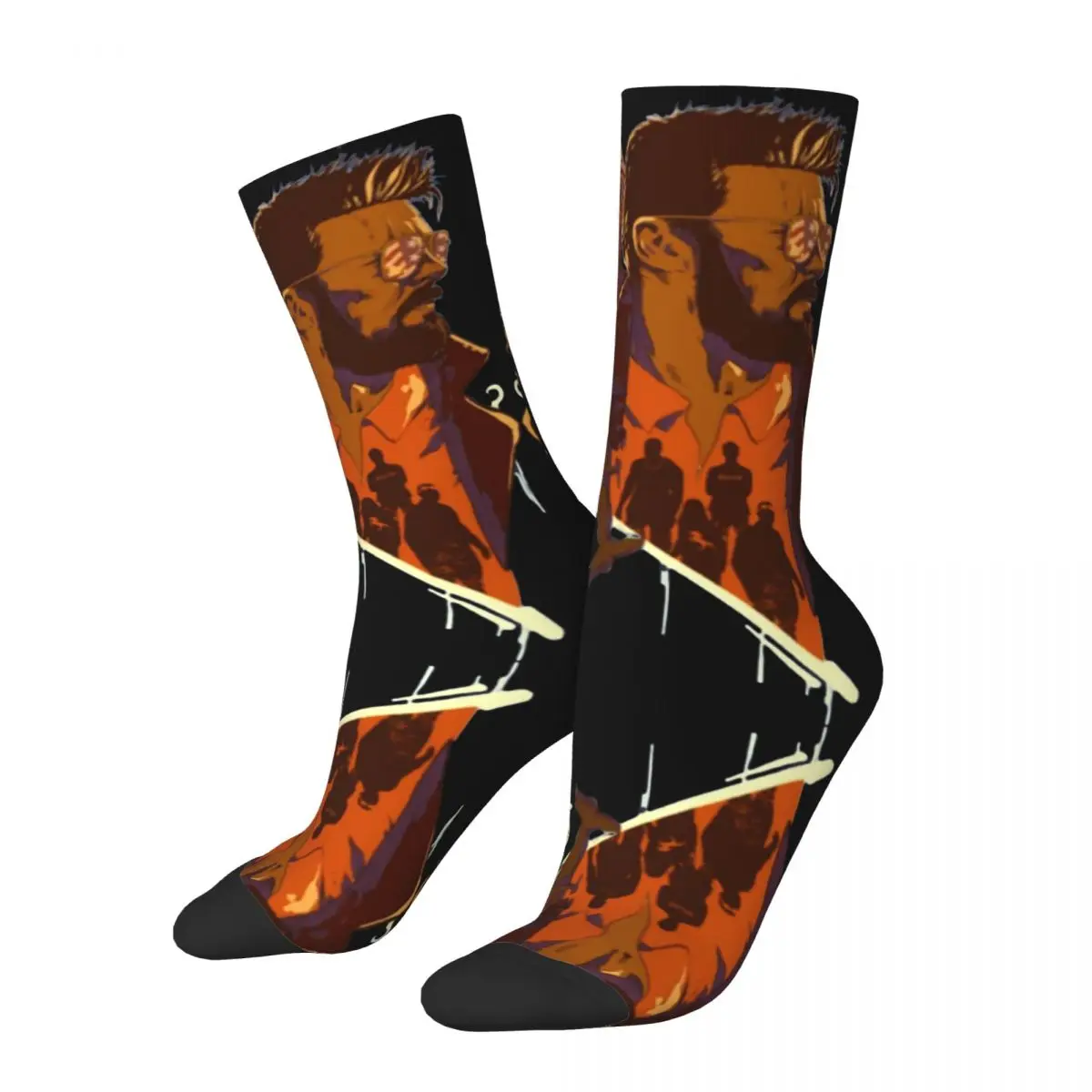 

Винтажные носки мясника в стиле хип-хоп классические сумасшедшие мужские Компрессионные носки унисекс для мальчиков Билли ТВ шоу Харадзюку бесшовные короткие носки с принтом