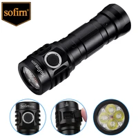 sofirn if25a blf anduril 4000lm torch powerful 21700 usb rechargeable led flashlights lantern 4sst20 led lamp flashlight