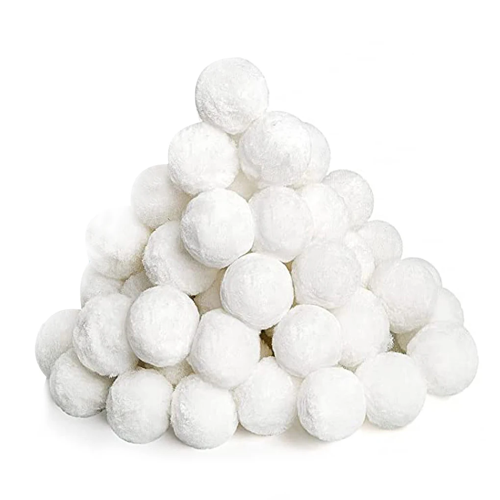 

1 Bag ABS Swimming Pool Filter Ball Portable Replacement Washable Reusable Universal Filtering Fiber Balls Tool