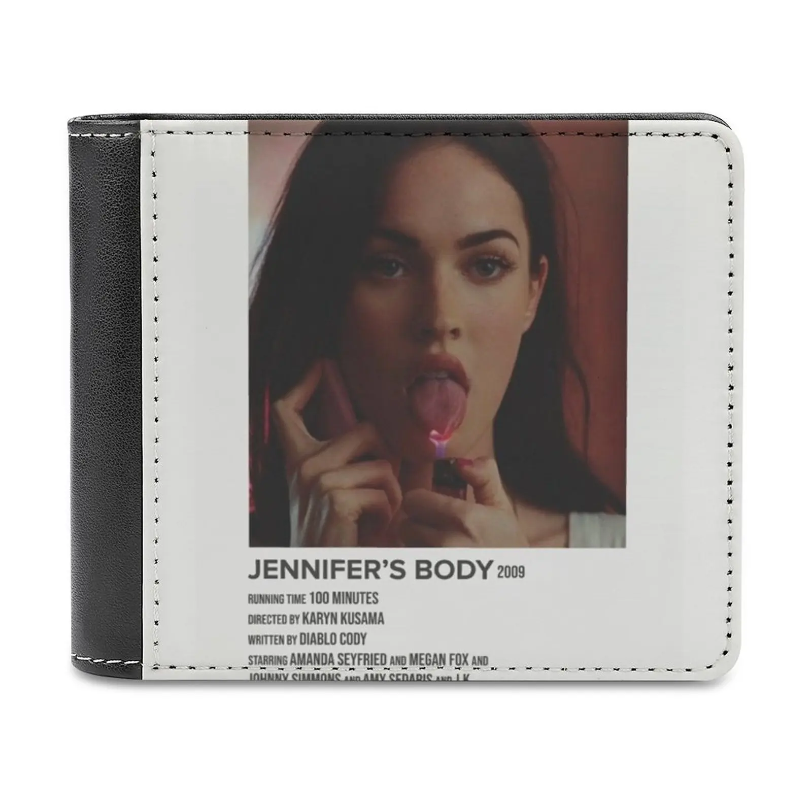 

Jennifer'S Body 2009 Leather Wallet Men's Wallet Diy Personalized Purse Father'S Day Gift Minimalist Movie Minimalist Movie