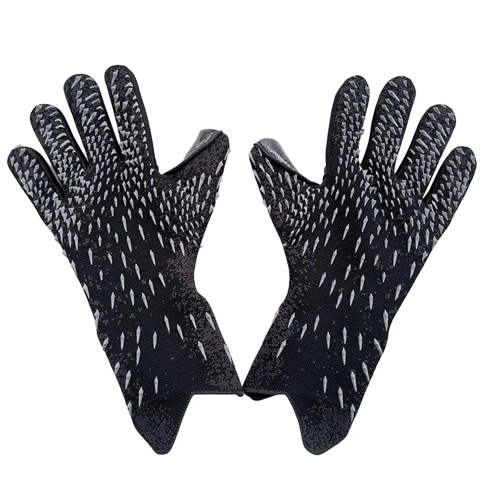 Football Goalie Gloves Latex Soccer Goalkeeper Gloves Anti-slip Thicken Finger Protection Gloves Sports Training Equipment