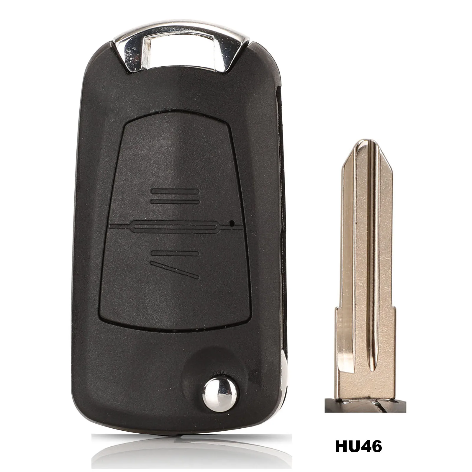 

Jingyuqin 2-кнопочный модифицированный автомобильный ключ, чехол для дистанционного управления, пустой чехол для Opel VAUXHALL VECTRA ASTRA ZAFIRA, складная флийд