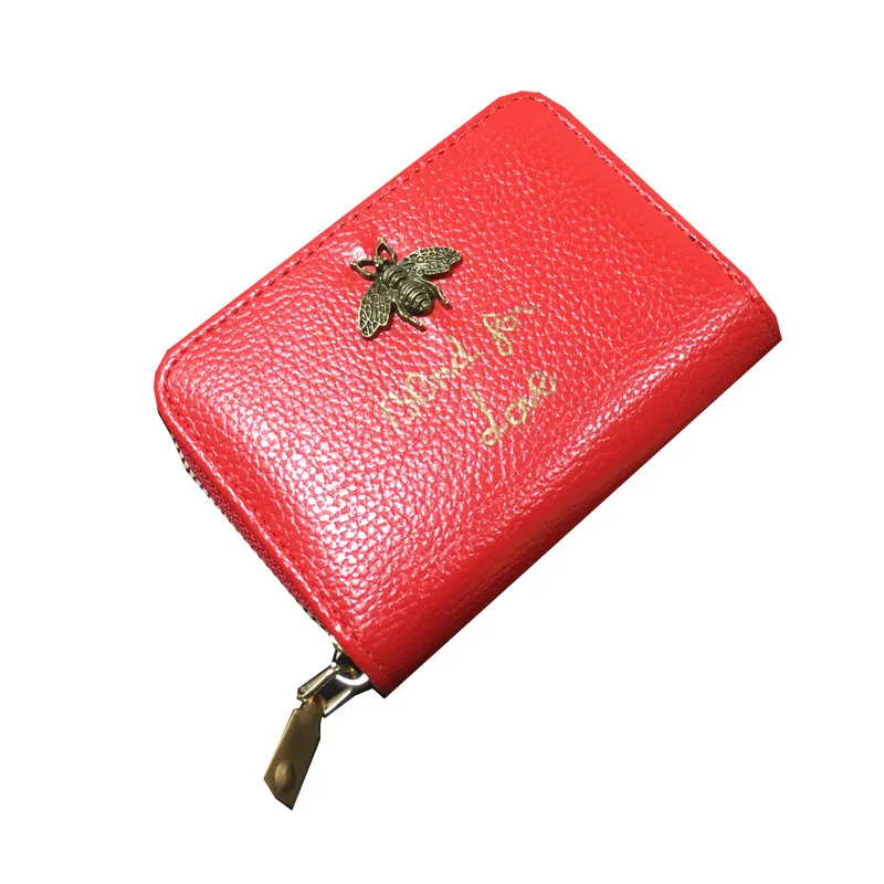 Women Genuine Leather Wallets Small Female Purse Solid Split Leather Short Wallet Female Fashion Mini Card Holder Coin Wallet