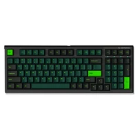 hot sale hotswap 98 keys kaih rgb mixed colorway durable pbt keycaps computer gamer usb wired mechanical gaming keyboard