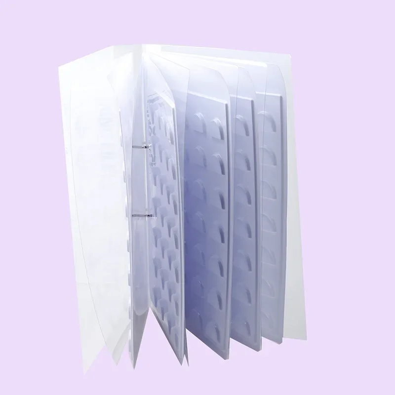 70-парный каталог ресниц 3D книга для хранения контейнер образцов накладных из