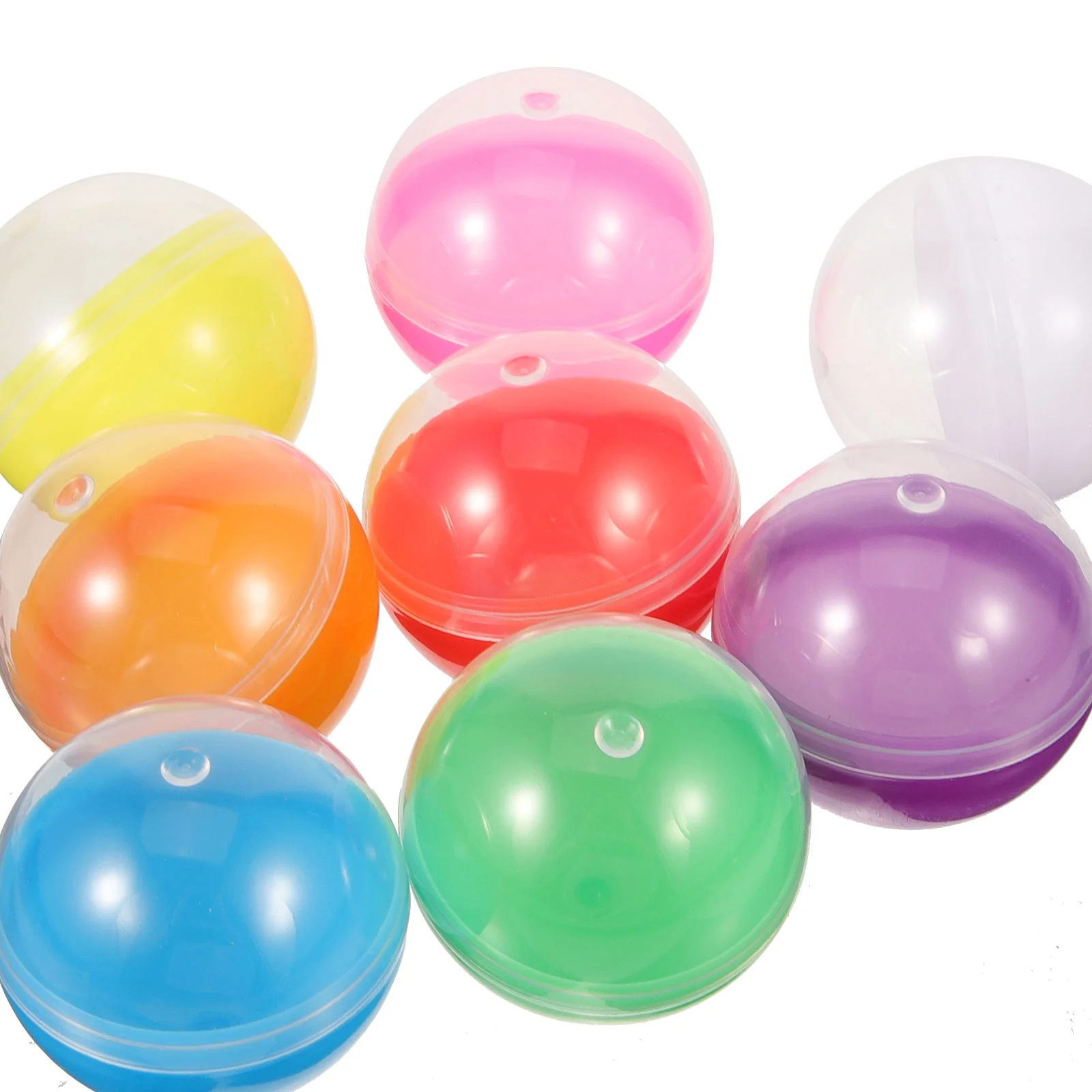 50 шт. красочные полупрозрачные корпуса торговый автомат капсулы жевательныйall