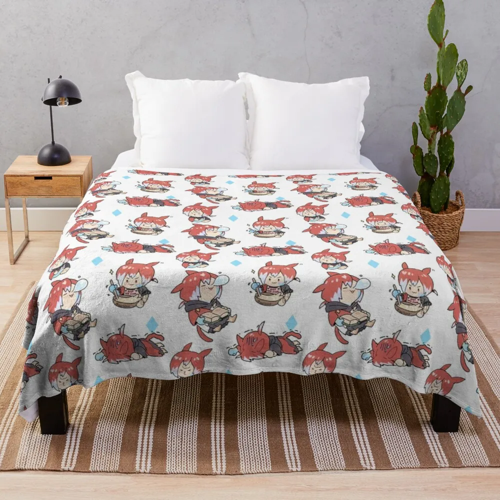 

Crystal Exarch Bakugo Throw Blanket Luxury Chenille Fluffy Blanket Target Throw Blankets