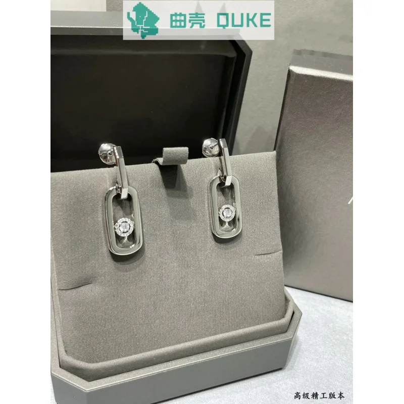 Бесплатная доставкаНовые минималистичные и стильные серьги Mijin с V-позолотой