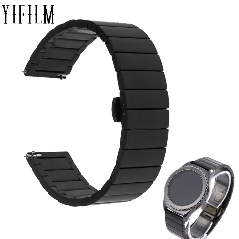 

Stainless Steel Strap For Huawei Honor Magic Watch 2 Pro SE GT2 42mm Scratch Resistant Silver Watchband Replacement Bracelet