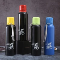 600ml single wall 304 stainless steel sports water bottles bpa free healthy drinking bottles summer outdoor kettle