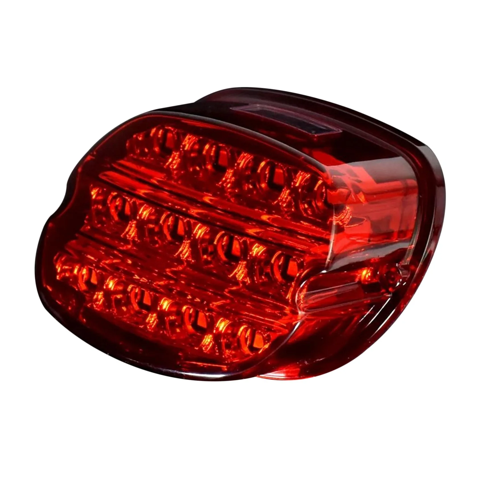 

Motorcycle 12V LED Red Housing Brake Tail Light License Plate Tail Light for Glide 883 1200
