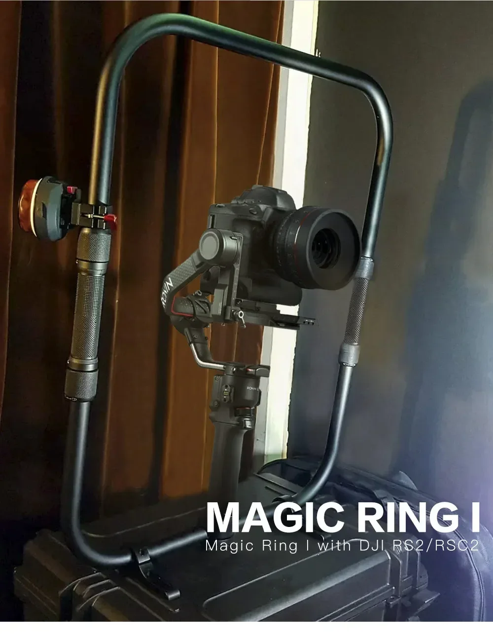 MAGIC RING I Ручное кольцо с адаптером шестерни ARRI для стабилизатора одной ручкой ZHIYUN