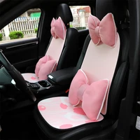 2022 new car seat covers ice silk breathable flower car seat cushion car interior accessories for summer