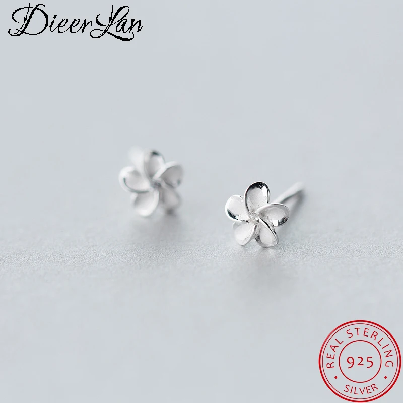 

Женские простые серьги из серебра 925 пробы