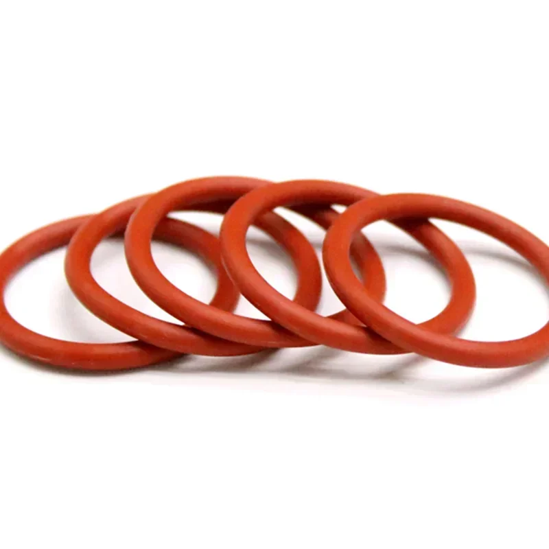 10 шт. уплотнительное кольцо VMQ толщина прокладки CS 1 мм наружный диаметр 5 ~ 46