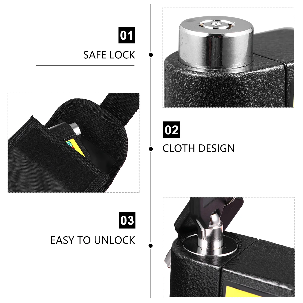 Противоугонный замок для мотоцикла сигнализация колесный навесной дисковый