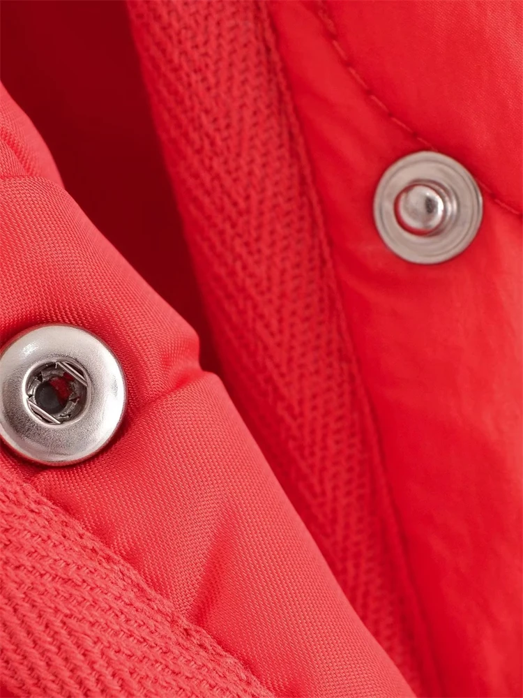 KEYANKETIAN women's wavy quilted cotton coat New round neck single breasted loose fashion cotton coat for autumn/winter