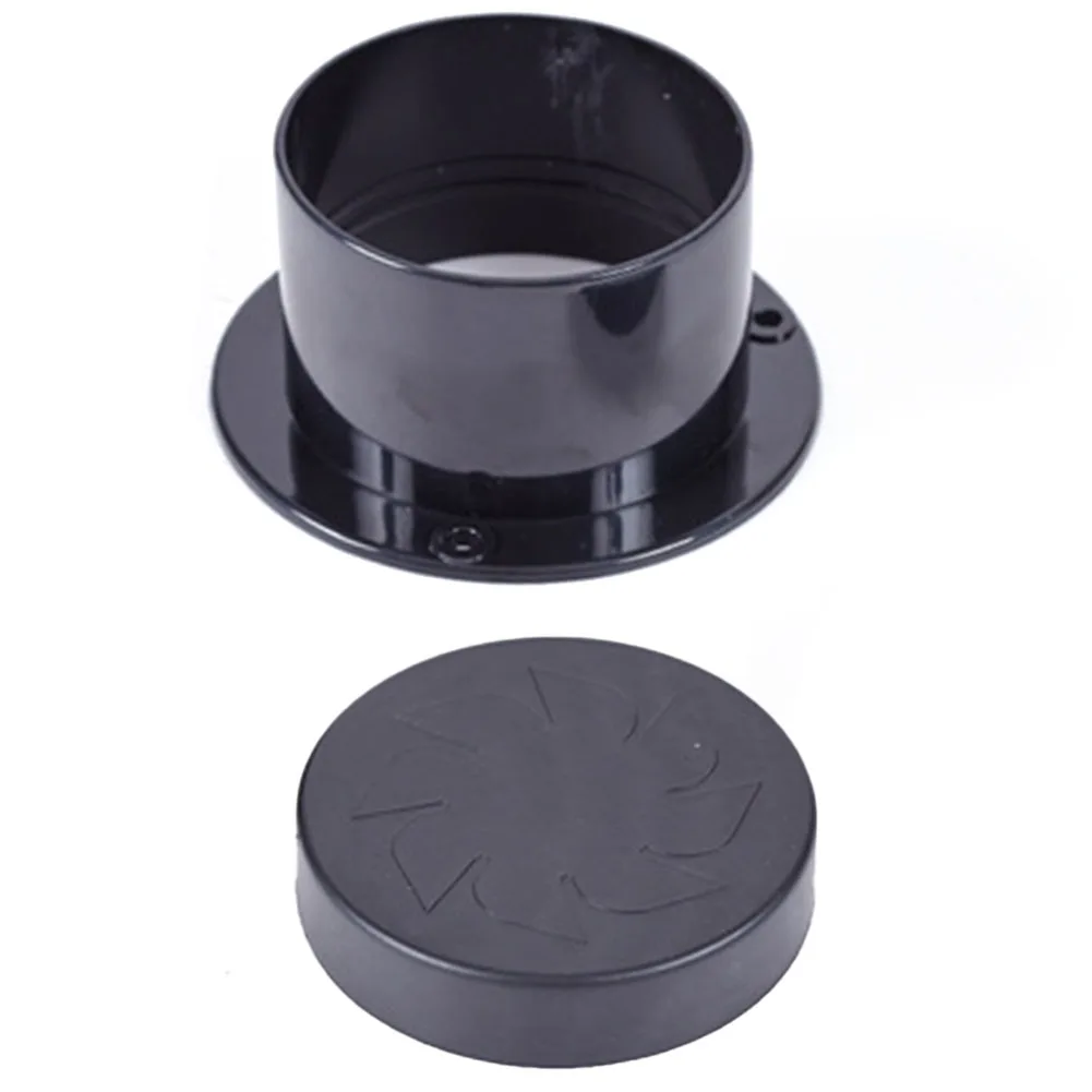 

Flange Connection Straight Pipe Round Shape Wall-mounted 1PC 75mm ABS Air-Ducting Connection Corrosion Resistance