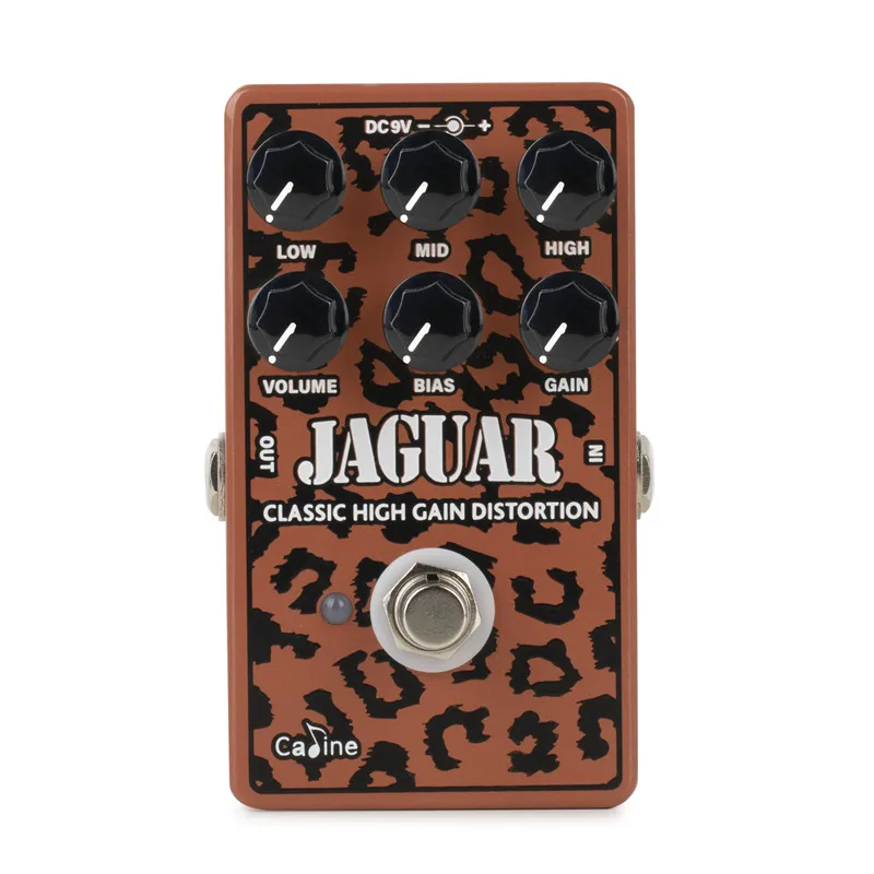 Caline CP-510 Jaguar Classic High Gain Distortion Guitar Effect Pedal Guitar Accessories