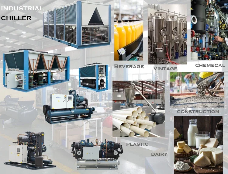 Низкотемпературная промышленная машина для охлаждения воды Охладитель с