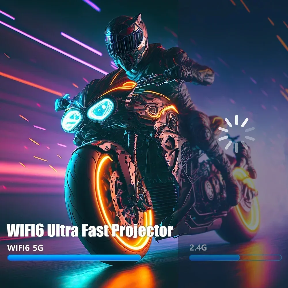 Magcubic Android 11 390ANSI HY320 проектор 4K Оригинальный 1080P двойной Wifi6 BT5.0 кинотеатр